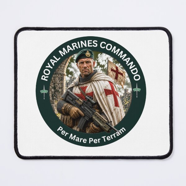 Item preview, Royal Marines Commando Knights Templar designed and sold by Bootneckstore.