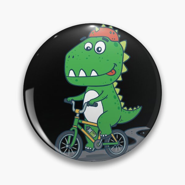 Item preview, Cycling Dinosaur Graphic - Cute T-Rex Sports Gift - Cyclingsaurus designed and sold by BobaTeeStore.
