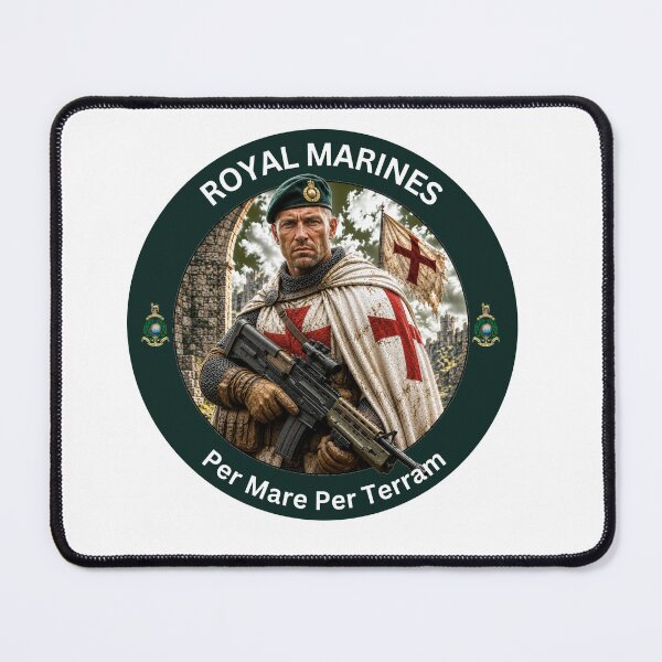 Item preview, Royal Marines Knights Templar designed and sold by Bootneckstore.
