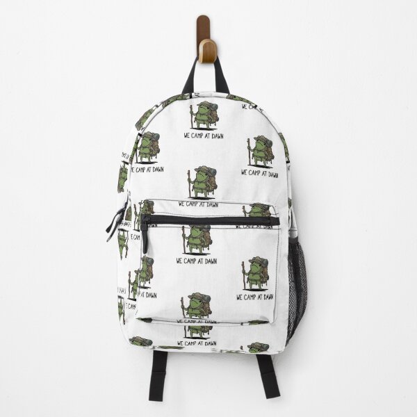 Item preview, We Camp At Dawn - Funny Frog designed and sold by Gbriel3.