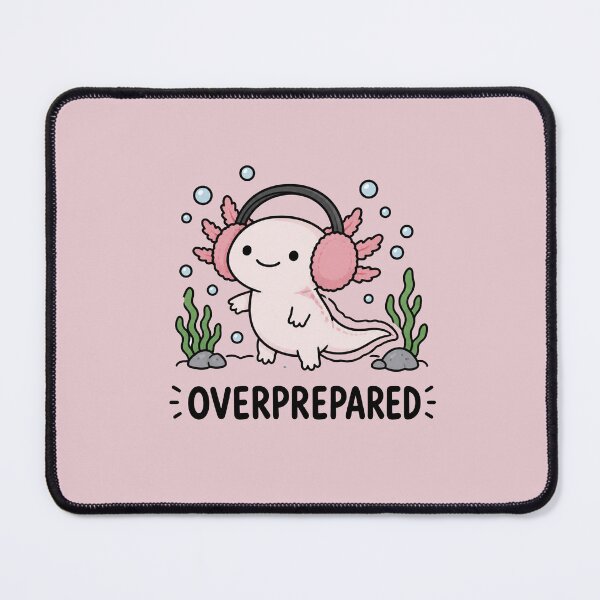 Item preview, Overprepared Axolotl Sticker designed and sold by MonkiFlipp.