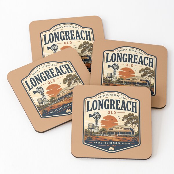 Item preview, Longreach Queensland Australia  designed and sold by PamLeeDesign.