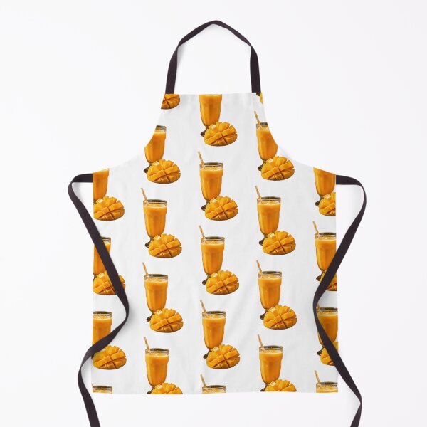Item preview, Ice Cold Mango Shake with Sliced Mango — Transparent Tropical Art designed and sold by Bondingbonding.