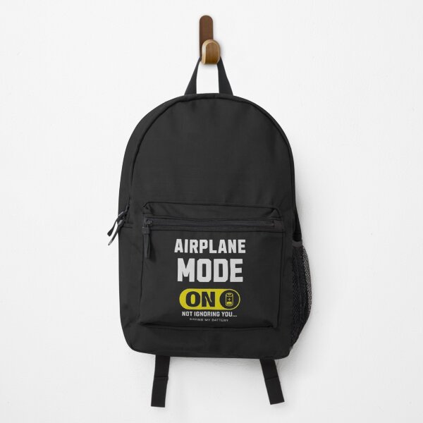 Item preview, Airplane Mode ON | Funny Introvert & Social Battery designed and sold by niclothing.