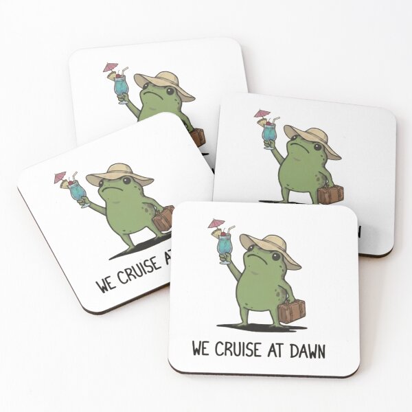Item preview, We Cruise At Dawn - Funny Frog designed and sold by Gbriel3.