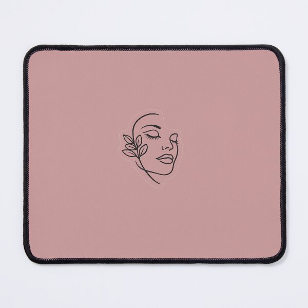Item preview, Title: Minimalist White Line Face Art Sticker | Abstract One Line Drawing designed and sold by DESPOT07.