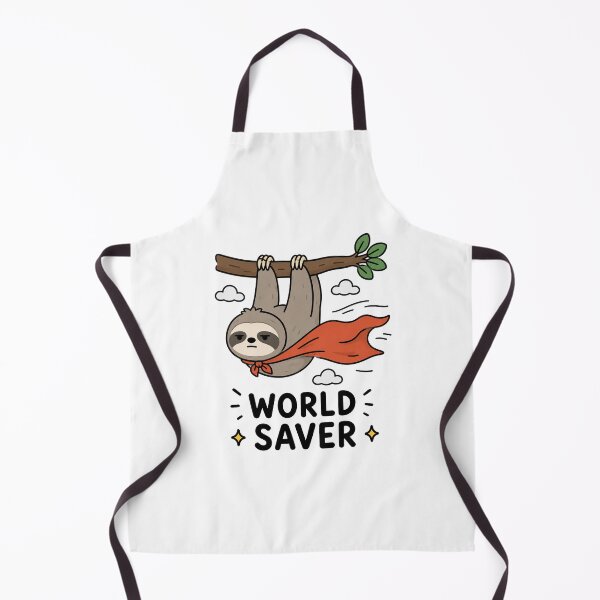 Item preview, World Saver Sloth Sticker designed and sold by MonkiFlipp.