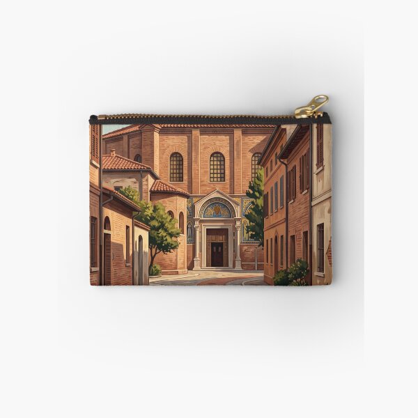 Item preview, Ravenna Italy Vintage Travel Poster – Basilica of San Vitale designed and sold by Bomax121.