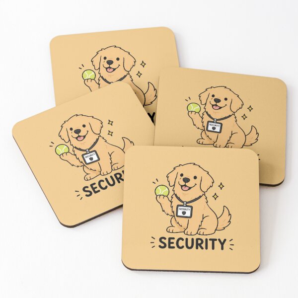 Item preview, Security Golden Retriever  designed and sold by MonkiFlipp.