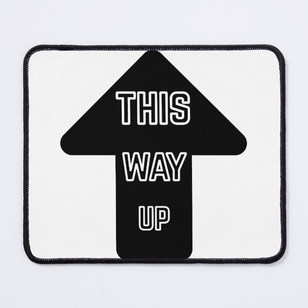 Item preview, This Way Up Arrow Graphic designed and sold by Snedsdigital.