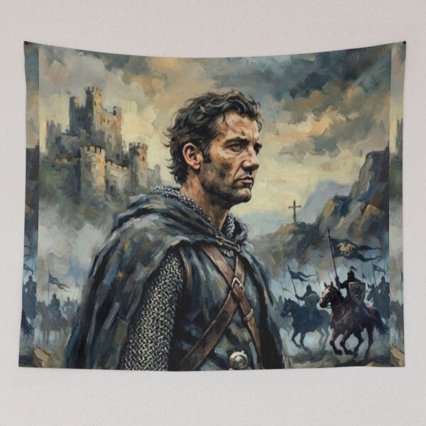 Item preview, King Arthur Epic Medieval Fine Art Tribute designed and sold by Art's Diner.