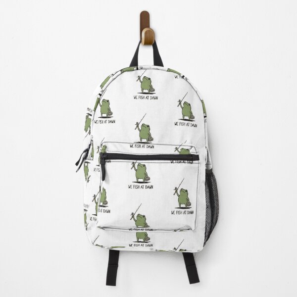 Item preview, We Fish At Dawn - Funny Frog designed and sold by Gbriel3.