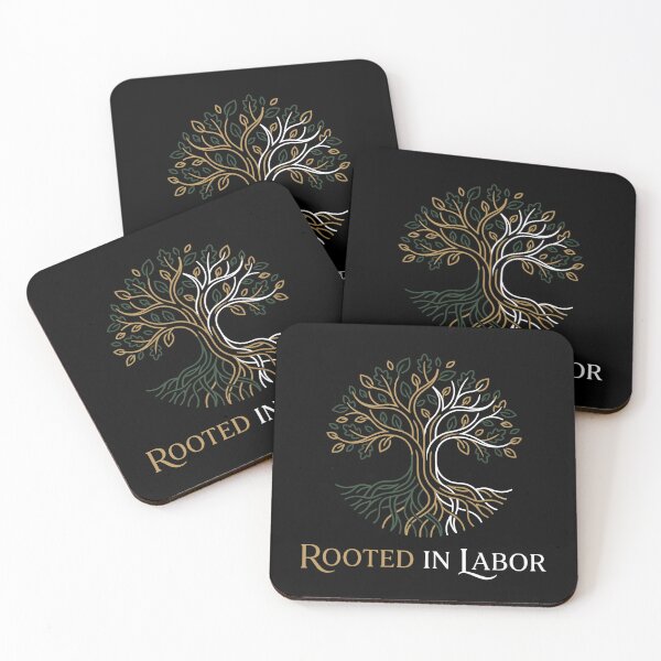 Item preview, Rooted In Labor Tree of Life Labor Day Worker Pride designed and sold by TeNovaStudio.