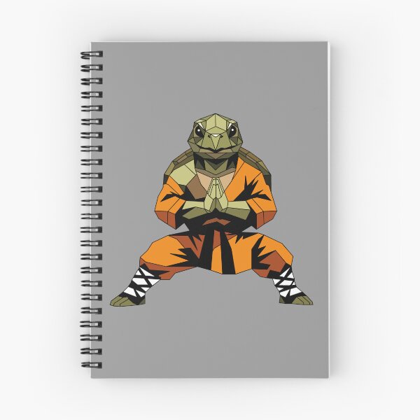 Item preview, Meditating Turtle Monk in Orange Gi designed and sold by MORRAx.