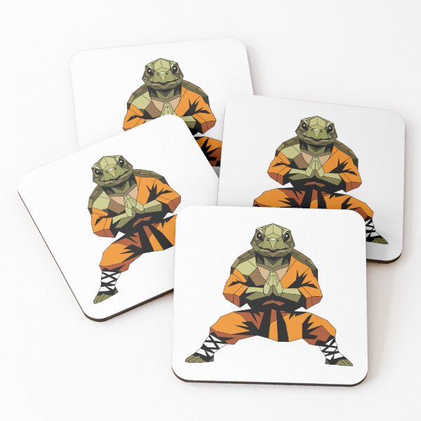 Item preview, Meditating Turtle Monk in Orange Gi designed and sold by MORRAx.