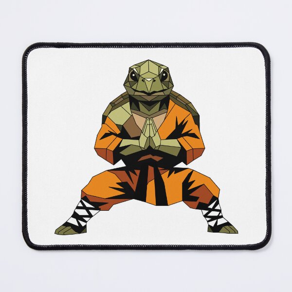 Item preview, Meditating Turtle Monk in Orange Gi designed and sold by MORRAx.