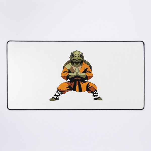 Item preview, Meditating Turtle Monk in Orange Gi designed and sold by MORRAx.