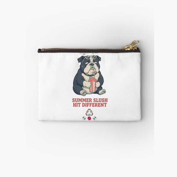 Item preview, Summer Slush Hit Different - Funny Bulldog Slushy Lover T-Shirt designed and sold by Whimsy Trail Co.
