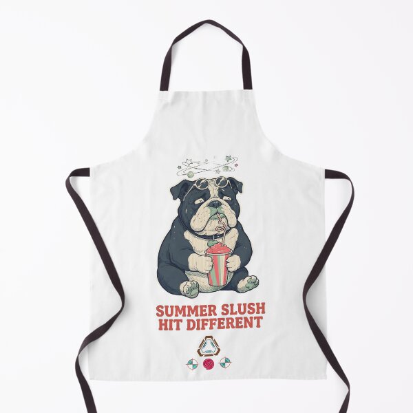 Item preview, Summer Slush Hit Different - Funny Bulldog Slushy Lover T-Shirt designed and sold by Whimsy Trail Co.