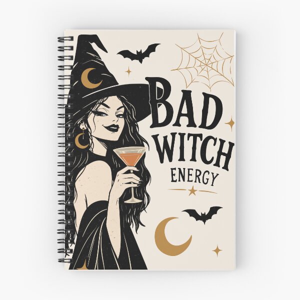 Item preview, Bad Witch Energy Vintage Witch Halloween | Gothic Witch Aesthetic Graphic designed and sold by MonNoir.