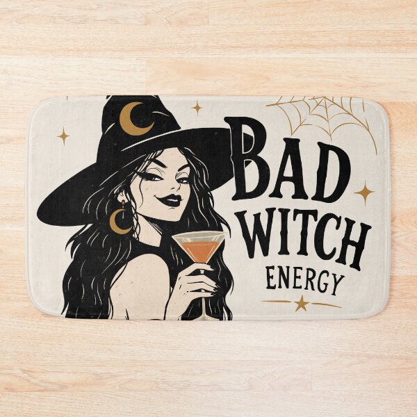 Item preview, Bad Witch Energy Vintage Witch Halloween | Gothic Witch Aesthetic Graphic designed and sold by MonNoir.