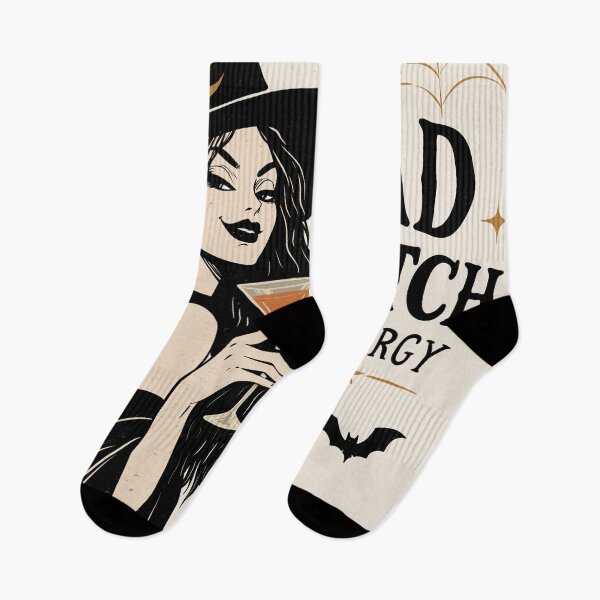 Item preview, Bad Witch Energy Vintage Witch Halloween | Gothic Witch Aesthetic Graphic designed and sold by MonNoir.