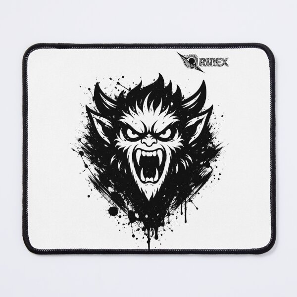 Item preview, Dark Fantasy Demon Goblin Line Art designed and sold by ORINEXStudio.