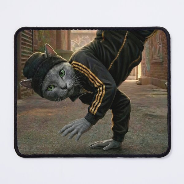 Item preview, Cat Urban Breakdance Dancer designed and sold by HybridA-2.