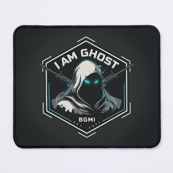 Item preview, I Am Ghost Hooded Gamer Logo with Glowing Eyes and Tactical Emblem designed and sold by SolalVeyret42.