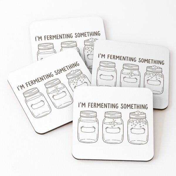 Item preview, I'm Fermenting Something Funny Fermentation Mason Jar T-Shirt | Fermented Food Lover Gift designed and sold by StickerNestYou.