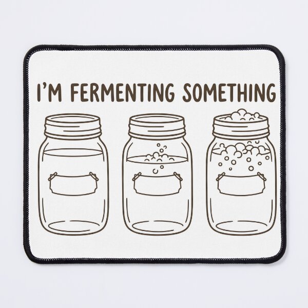 Item preview, I'm Fermenting Something Funny Fermentation Mason Jar T-Shirt | Fermented Food Lover Gift designed and sold by StickerNestYou.