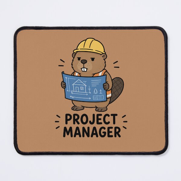 Item preview, Project Manager Beaver designed and sold by MonkiFlipp.