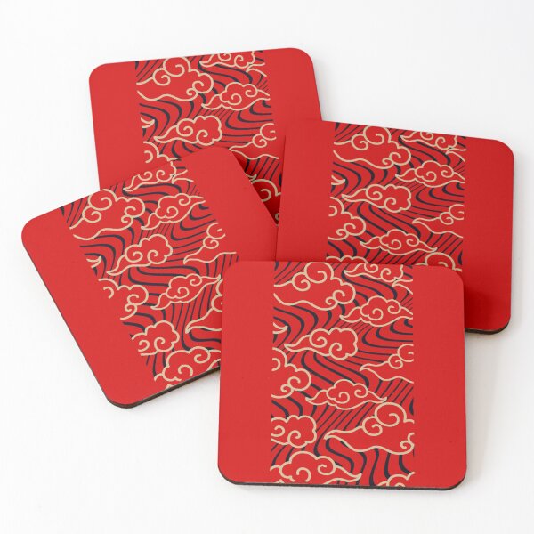 Item preview, Red Cloud Rogue Ninja Vintage Pattern Artwork designed and sold by CosmicFna.