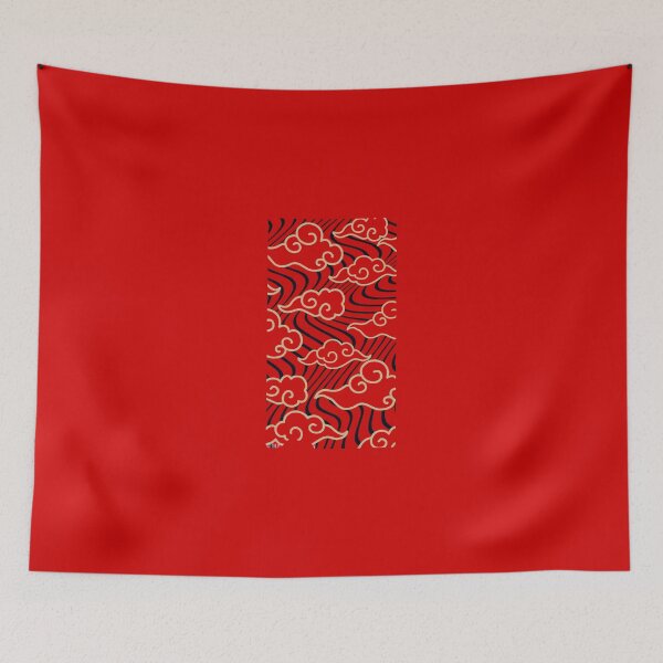 Item preview, Red Cloud Rogue Ninja Vintage Pattern Artwork designed and sold by CosmicFna.
