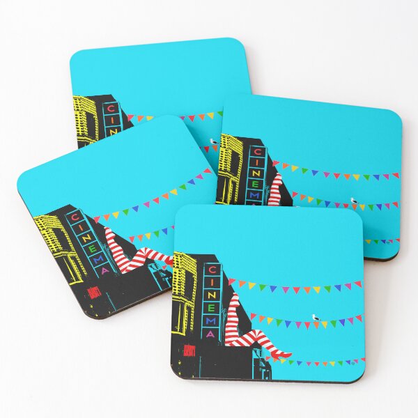Item preview, Billy BRightOn on Brighton Can-Can Legs Komedia Pop Art Blue designed and sold by StudioFlea.