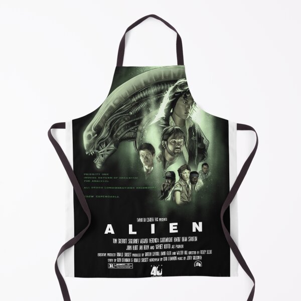 Item preview, Alien Movie Poster Inspired Fan Art | Xenomorph Sci-Fi Horror Illustration designed and sold by BlackThistleArt.