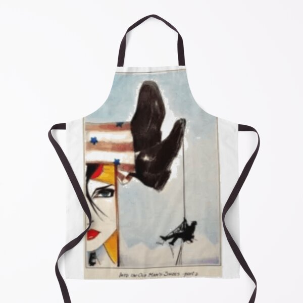 Item preview, Vintage Portrait With Butterfly And Fish Pop Art designed and sold by creativecolage.