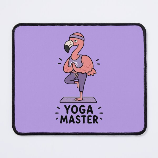 Item preview, Yoga Master Flamingo Sticker designed and sold by MonkiFlipp.