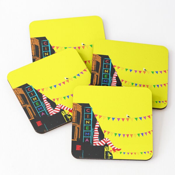 Item preview, Billy BRightOn on Brighton Can-Can Legs Komedia Pop Art Yellow designed and sold by StudioFlea.