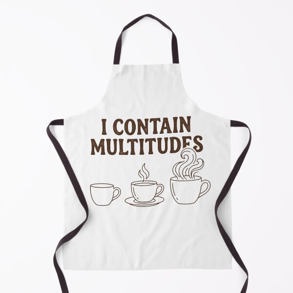 Item preview, I Contain Multitudes Coffee Lover Literary Quote Vintage T-Shirt designed and sold by StickerNestYou.