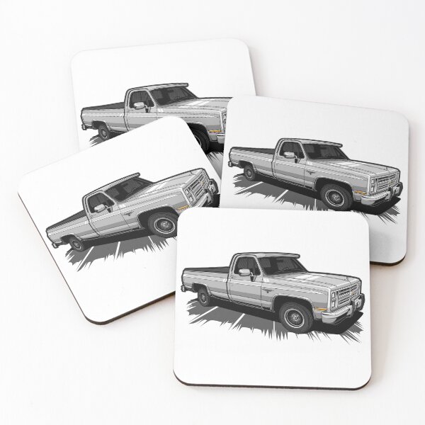 Item preview, 1986 Chevrolet C10 Silverado White designed and sold by vektoranda.