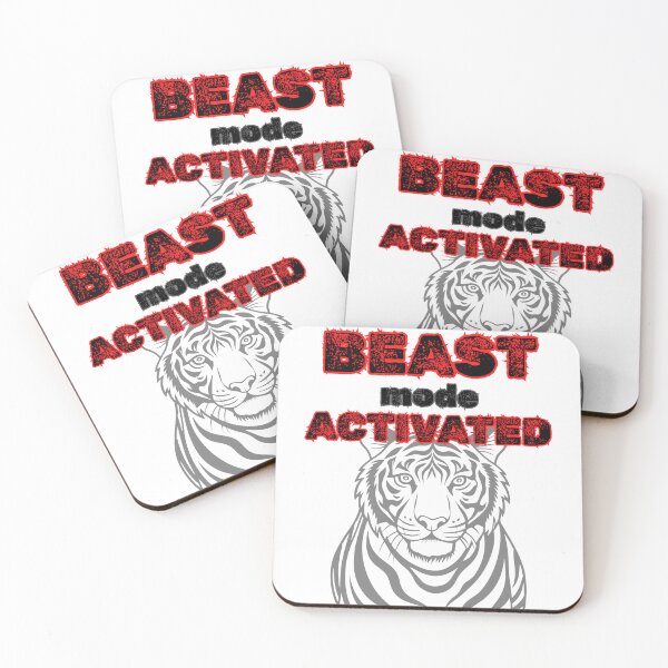 Item preview, Beast Mode Activated Tiger Graphic designed and sold by Snedsdigital.