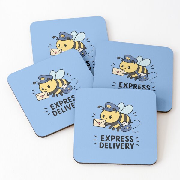 Item preview, Express Delivery Bee  designed and sold by MonkiFlipp.