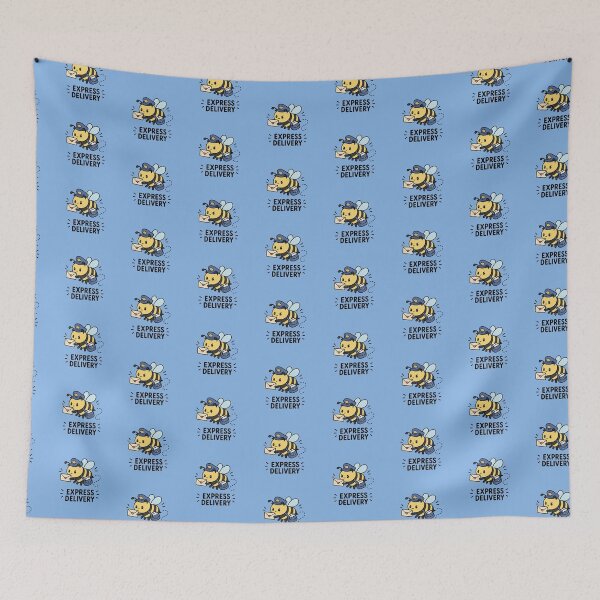 Item preview, Express Delivery Bee  designed and sold by MonkiFlipp.