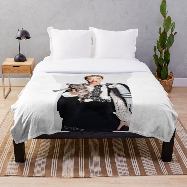 Item preview, Kate Upton with Grey Bulldog (by ACCI) designed and sold by VanyssaGraphics.