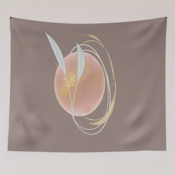 Item preview, Gilded Botanicals — Rose Gold Bloom designed and sold by WanderEastArt.