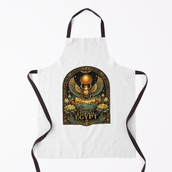 Item preview, Echoes of Eternal Egypt | Luxury Ancient Egyptian Art | Golden Scarab & Nile Travel Design designed and sold by Art Wave Studio.