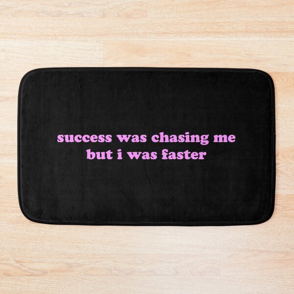 Item preview, Success Was Chasing Me But I Was Faster Funny Quote designed and sold by JVLIETTA.