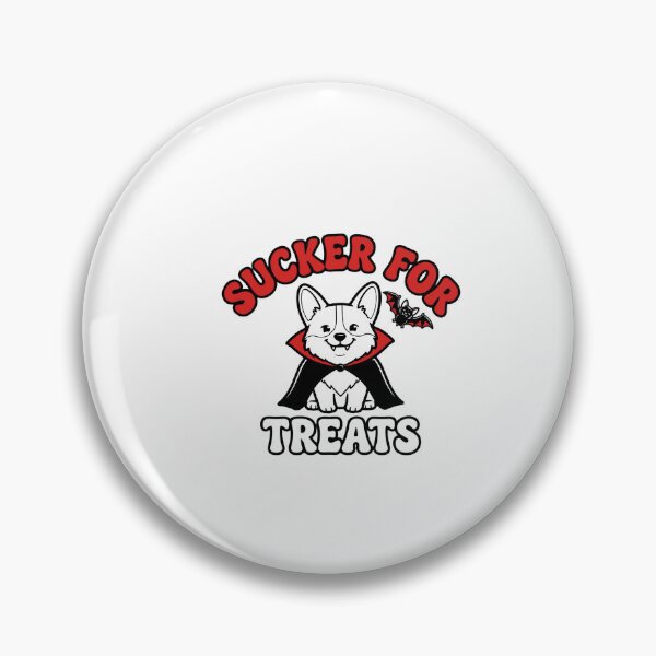 Item preview, Sucker For Treats Corgi Vampire Halloween Funny Dog designed and sold by KnrNazimTHRE4DS.