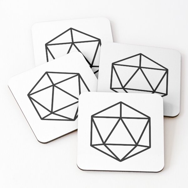 Item preview, A Simple Dice 20 (Dark) designed and sold by Joacim Eldre.